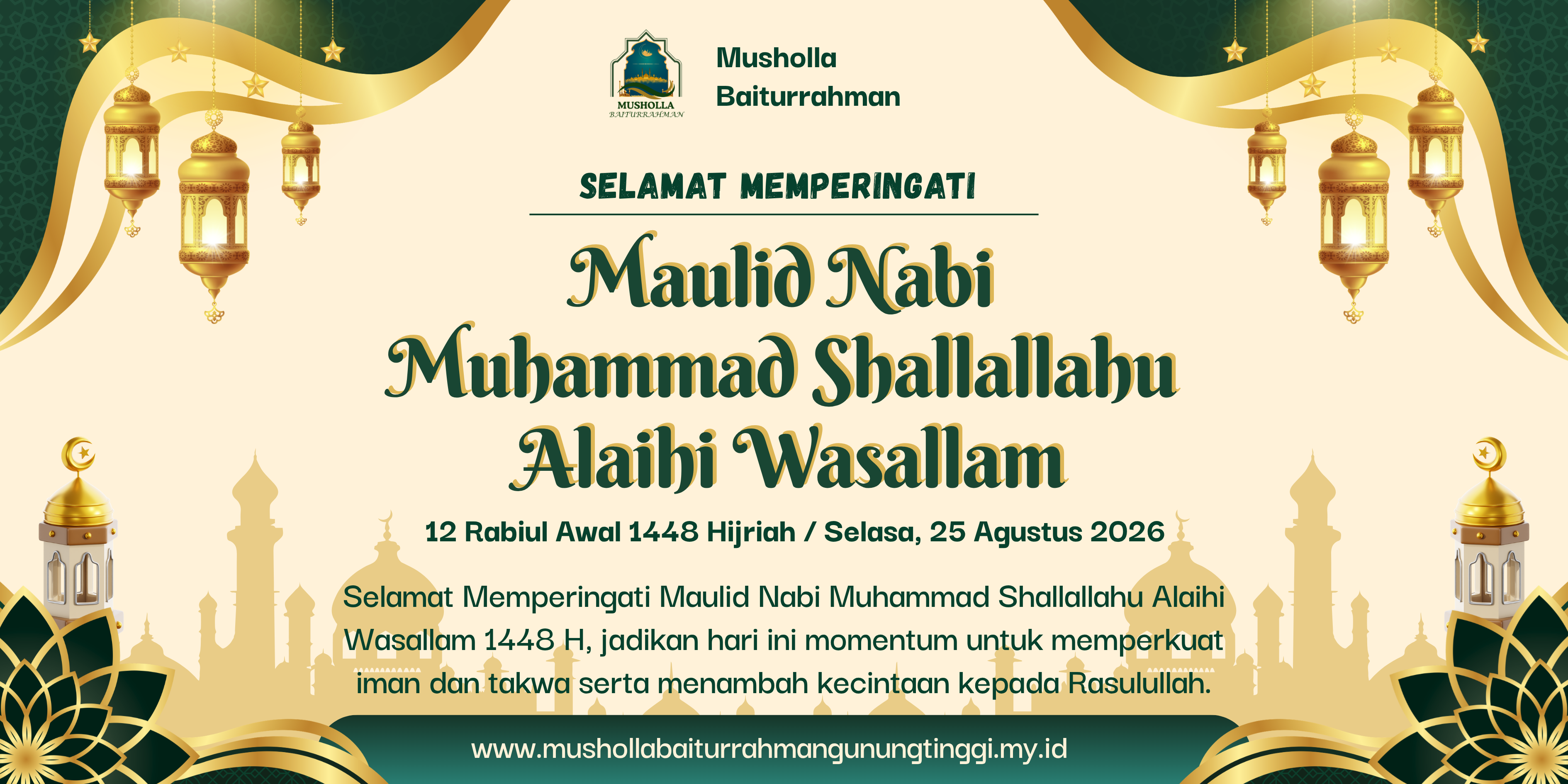 selamat memperingati maulid